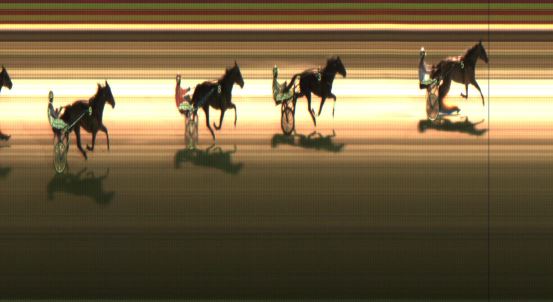 Målfoto for løp 6 på bane JA den 01.12.2017