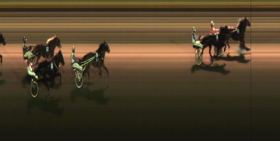 Målfoto for løp 2 på bane JA den 10.12.2017