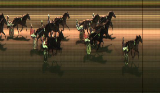 Målfoto for løp 6 på bane JA den 10.12.2017