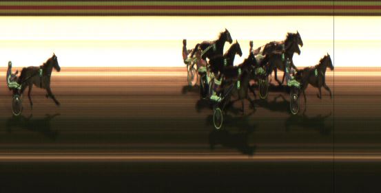 Målfoto for løp 4 på bane JA den 05.01.2018