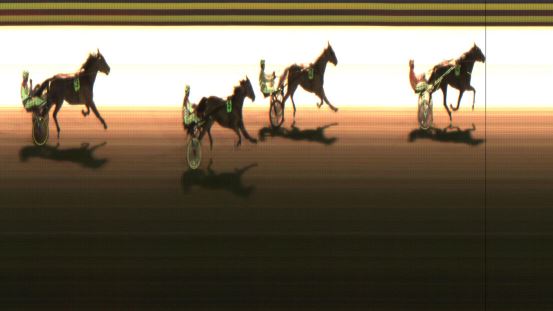 Målfoto for løp 9 på bane JA den 05.01.2018