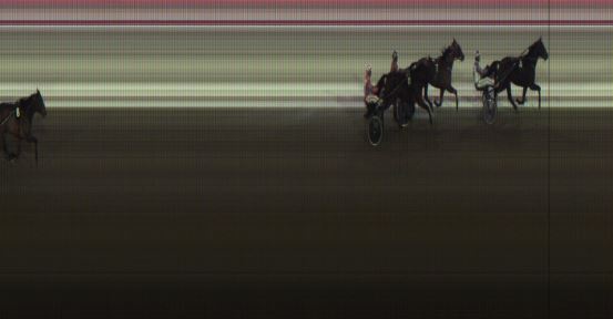 Målfoto for løp 6 på bane JA den 13.01.2018