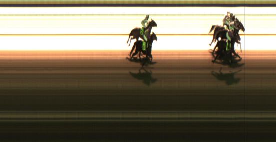 Målfoto for løp 4 på bane JA den 19.01.2018