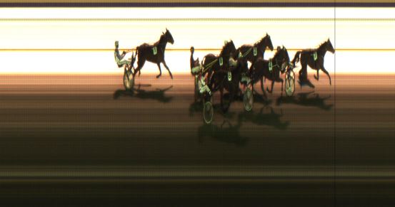 Målfoto for løp 5 på bane JA den 19.01.2018