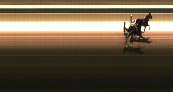 Målfoto for løp 2 på bane JA den 02.02.2018