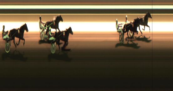 Målfoto for løp 3 på bane JA den 02.02.2018