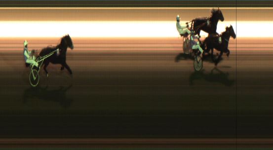 Målfoto for løp 8 på bane JA den 02.02.2018