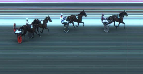 Målfoto for løp 5 på bane JA den 17.02.2018