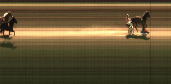 Målfoto for løp 3 på bane JA den 02.03.2018