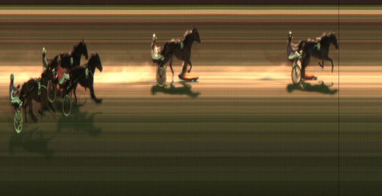 Målfoto for løp 4 på bane JA den 02.03.2018