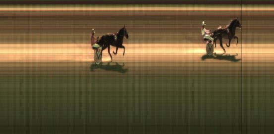 Målfoto for løp 8 på bane JA den 02.03.2018