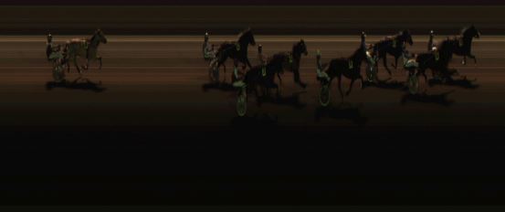 Målfoto for løp 1 på bane JA den 16.03.2018