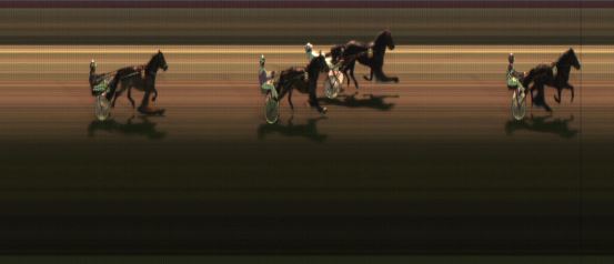 Målfoto for løp 3 på bane JA den 16.03.2018