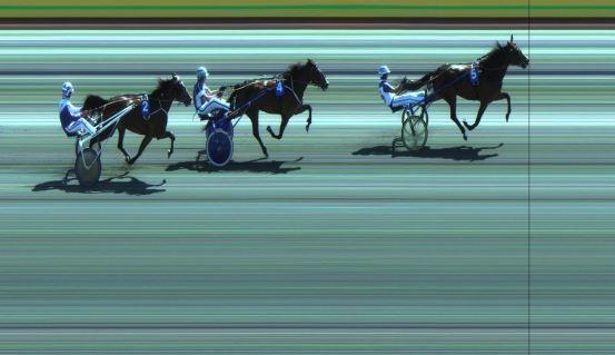 Målfoto for løp 2 på bane JA den 19.05.2018