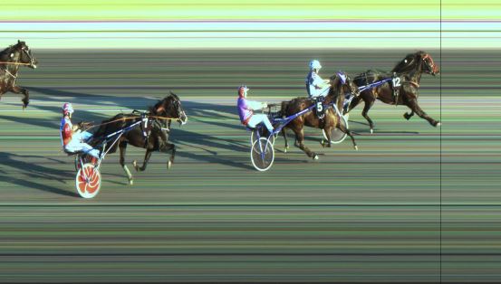 Målfoto for løp 6 på bane JA den 01.06.2018