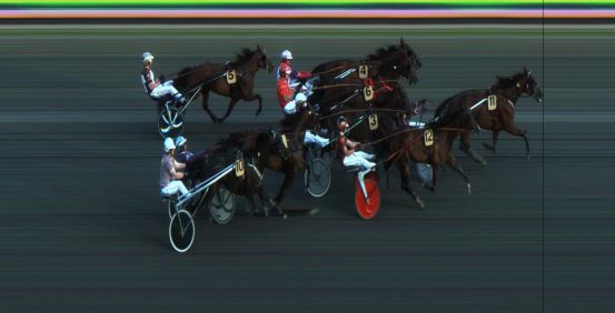 Målfoto for løp 7 på bane JA den 13.06.2018