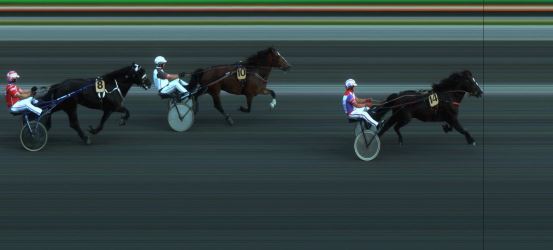 Målfoto for løp 7 på bane JA den 06.07.2018