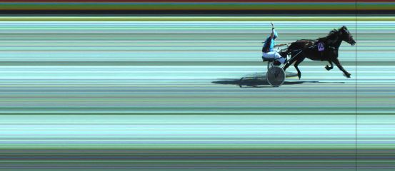 Målfoto for løp 10 på bane JA den 07.07.2018