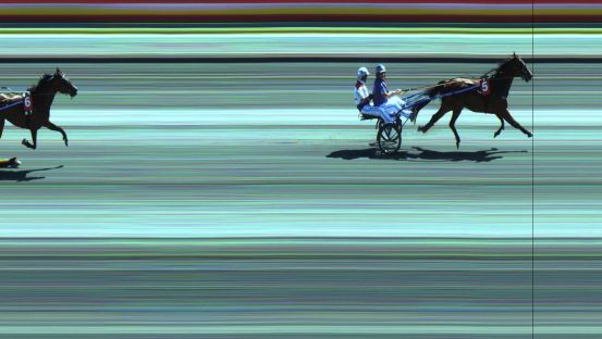 Målfoto for løp 3 på bane JA den 07.07.2018