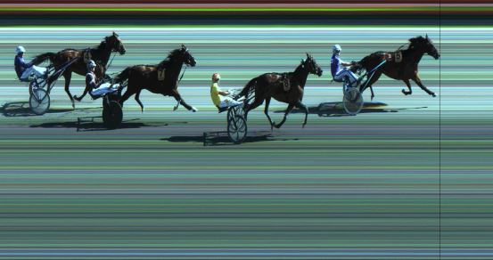 Målfoto for løp 11 på bane JA den 08.07.2018