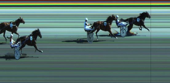 Målfoto for løp 12 på bane JA den 08.07.2018