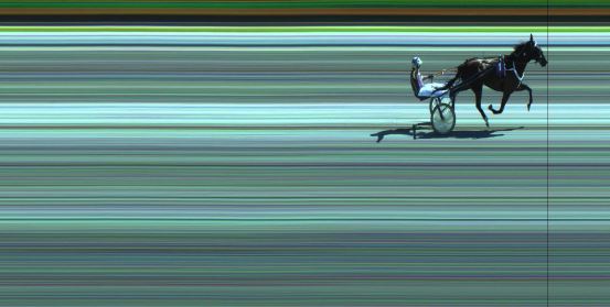 Målfoto for løp 8 på bane JA den 08.07.2018