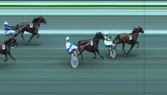 Målfoto for løp 5 på bane JA den 09.07.2018