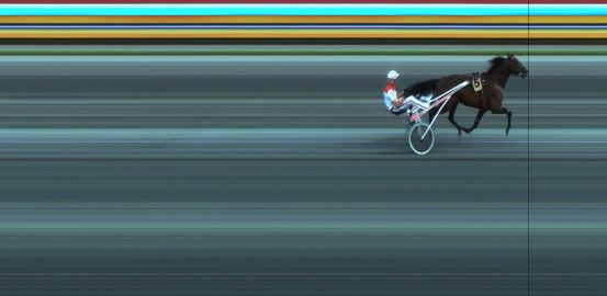 Målfoto for løp 7 på bane JA den 05.08.2018