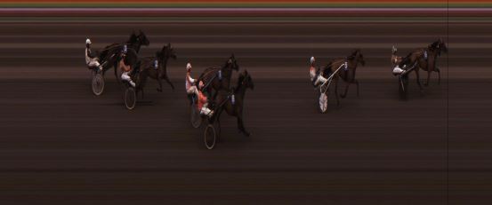 Målfoto for løp 2 på bane JA den 27.08.2018