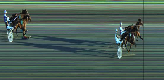 Målfoto for løp 4 på bane JA den 02.09.2018