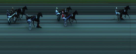 Målfoto for løp 5 på bane JA den 10.09.2018