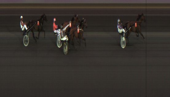 Målfoto for løp 3 på bane JA den 14.09.2018