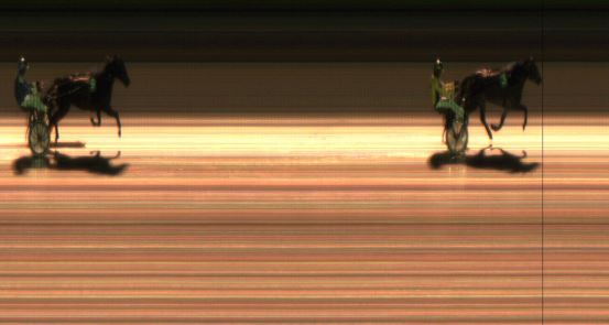 Målfoto for løp 4 på bane JA den 21.09.2018