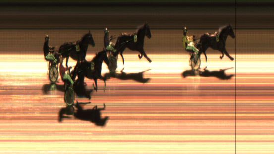 Målfoto for løp 7 på bane JA den 21.09.2018