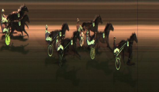 Målfoto for løp 5 på bane JA den 28.09.2018