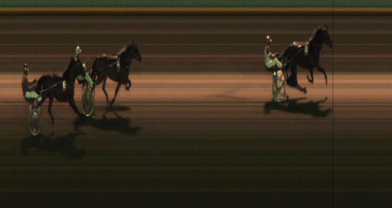 Målfoto for løp 8 på bane JA den 26.10.2018