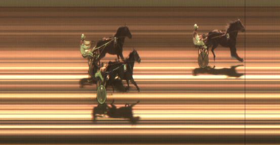 Målfoto for løp 8 på bane JA den 02.11.2018