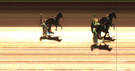 Målfoto for løp 2 på bane JA den 10.11.2018