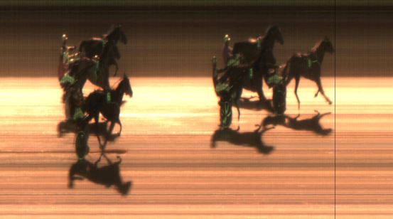 Målfoto for løp 4 på bane JA den 10.11.2018