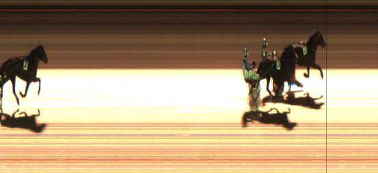 Målfoto for løp 5 på bane JA den 10.11.2018