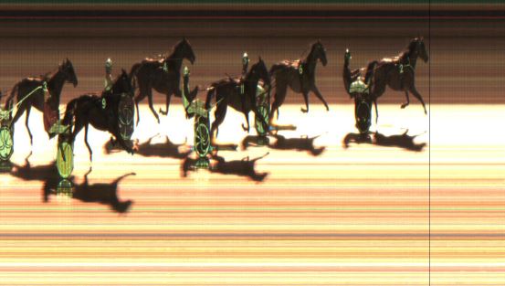 Målfoto for løp 6 på bane JA den 10.11.2018