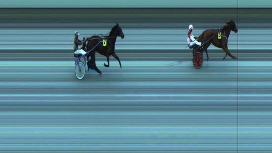 Målfoto for løp 1 på bane JA den 15.11.2018