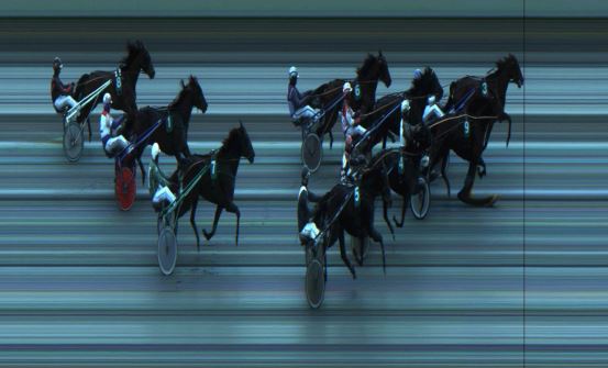 Målfoto for løp 4 på bane JA den 15.11.2018