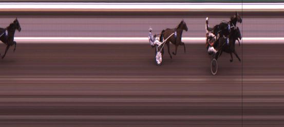 Målfoto for løp 2 på bane JA den 20.12.2018