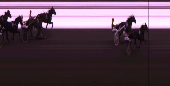 Målfoto for løp 2 på bane JA den 23.12.2018