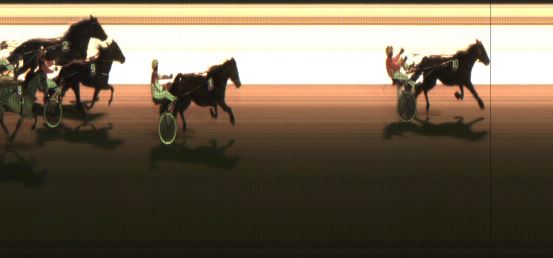 Målfoto for løp 8 på bane JA den 23.12.2018