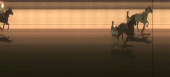 Målfoto for løp 2 på bane JA den 28.12.2018