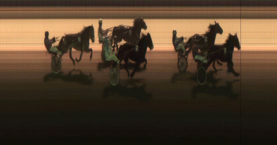 Målfoto for løp 8 på bane JA den 28.12.2018