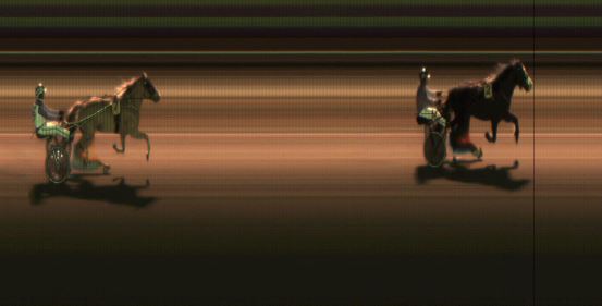 Målfoto for løp 7 på bane JA den 04.01.2019