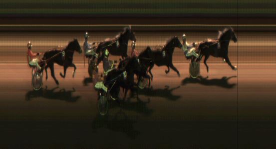 Målfoto for løp 8 på bane JA den 04.01.2019